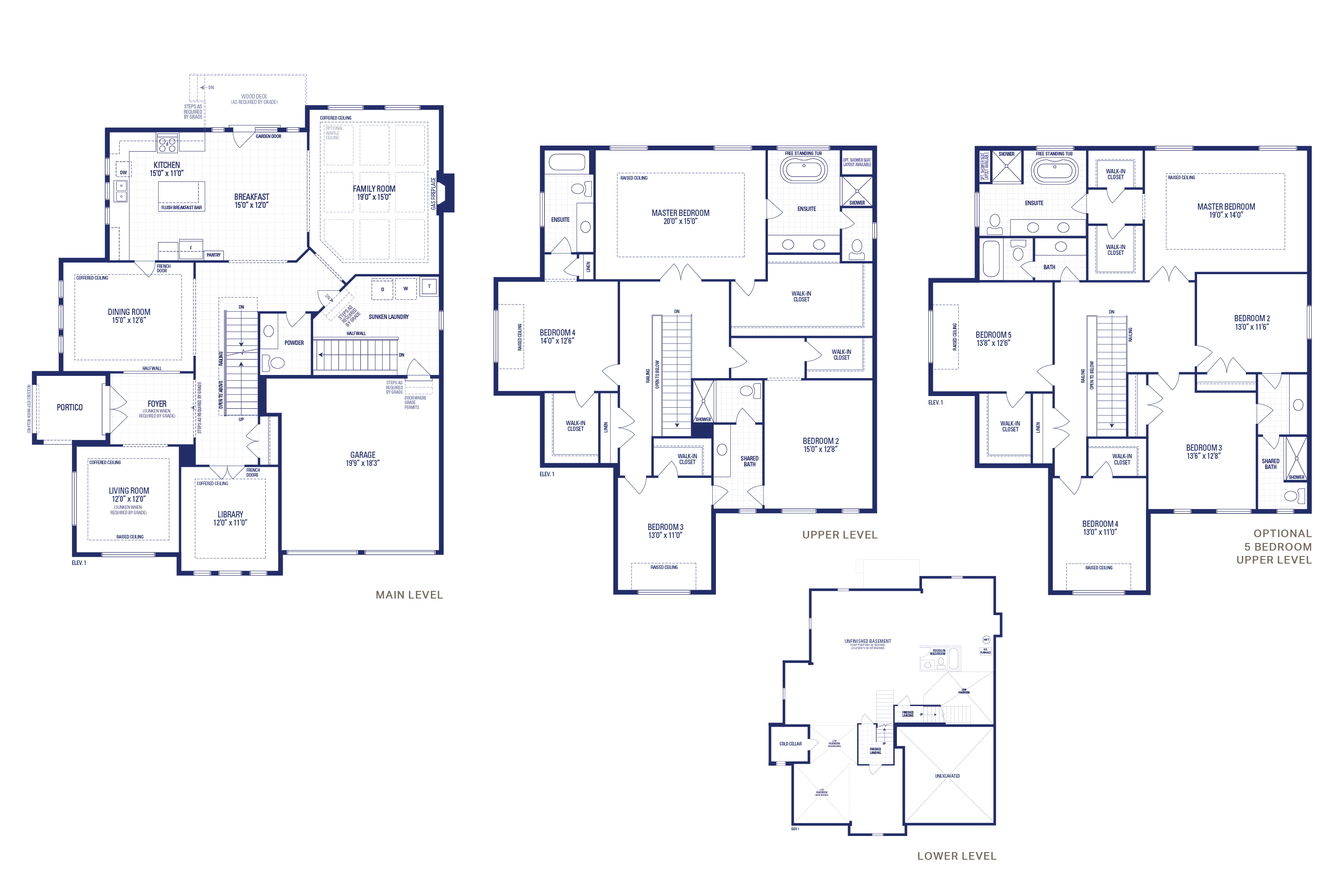 Dynasty 12 Elev. 1 Floorplan