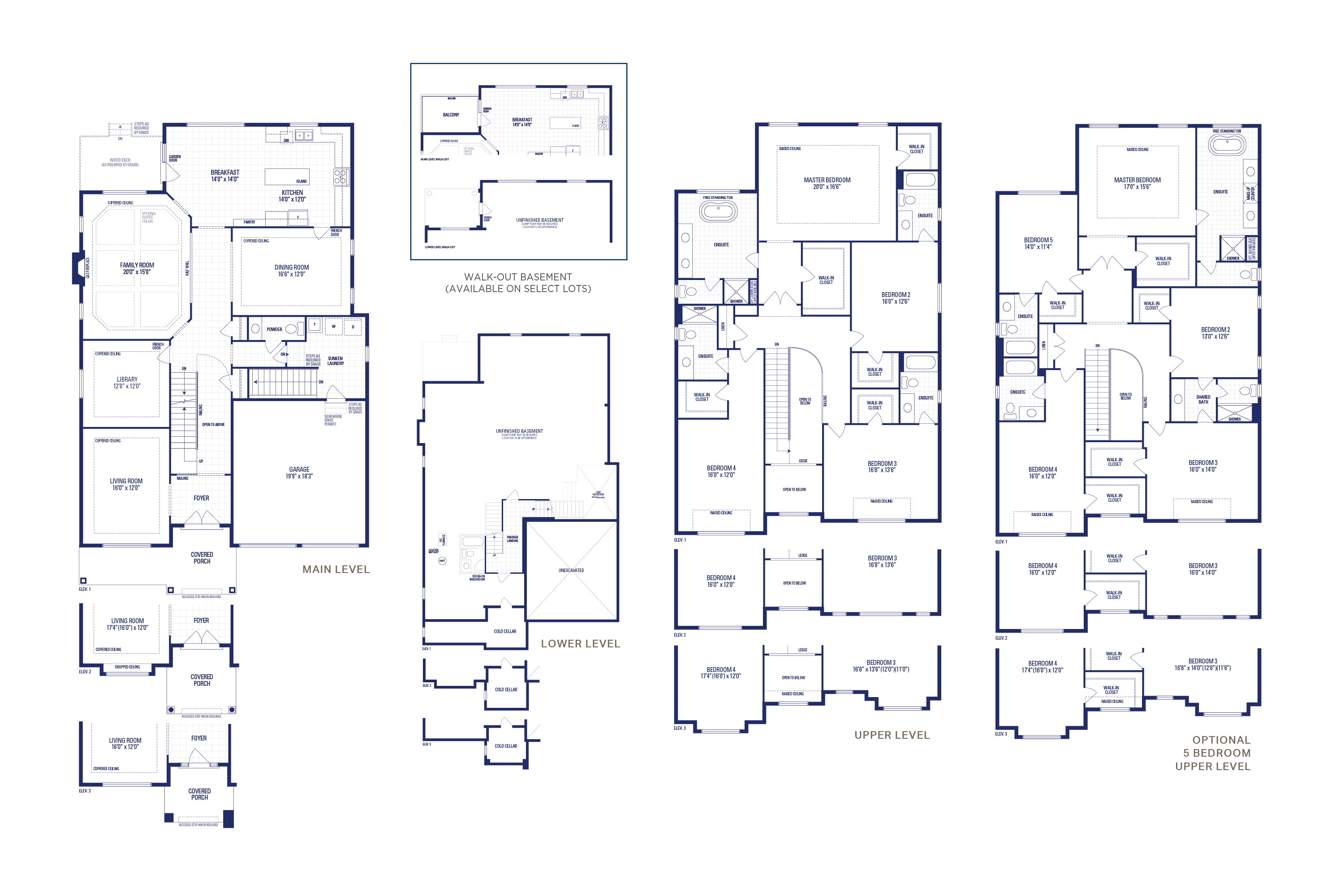 Dynasty 2 Elev. 1 Floorplan