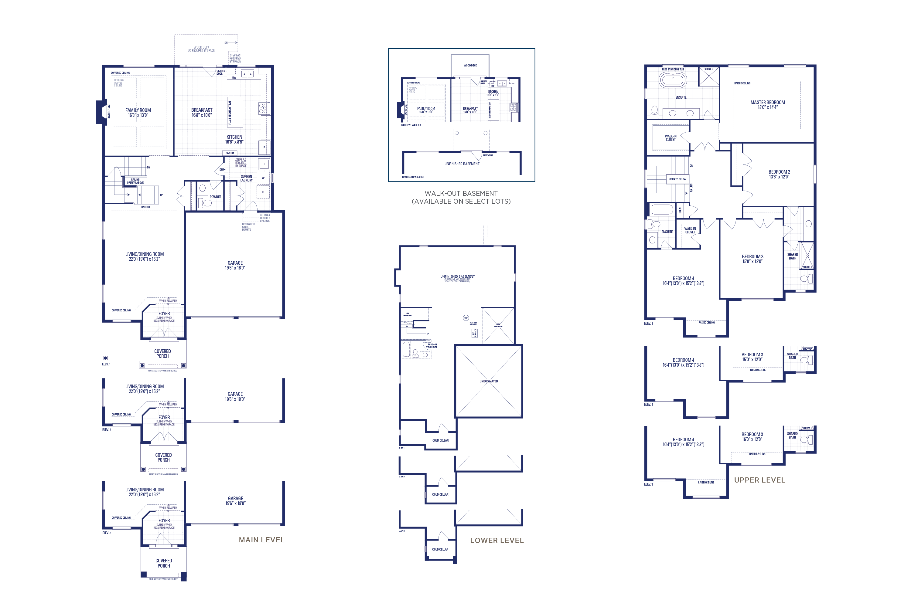 Legacy 3 Elev. 3 Floorplan