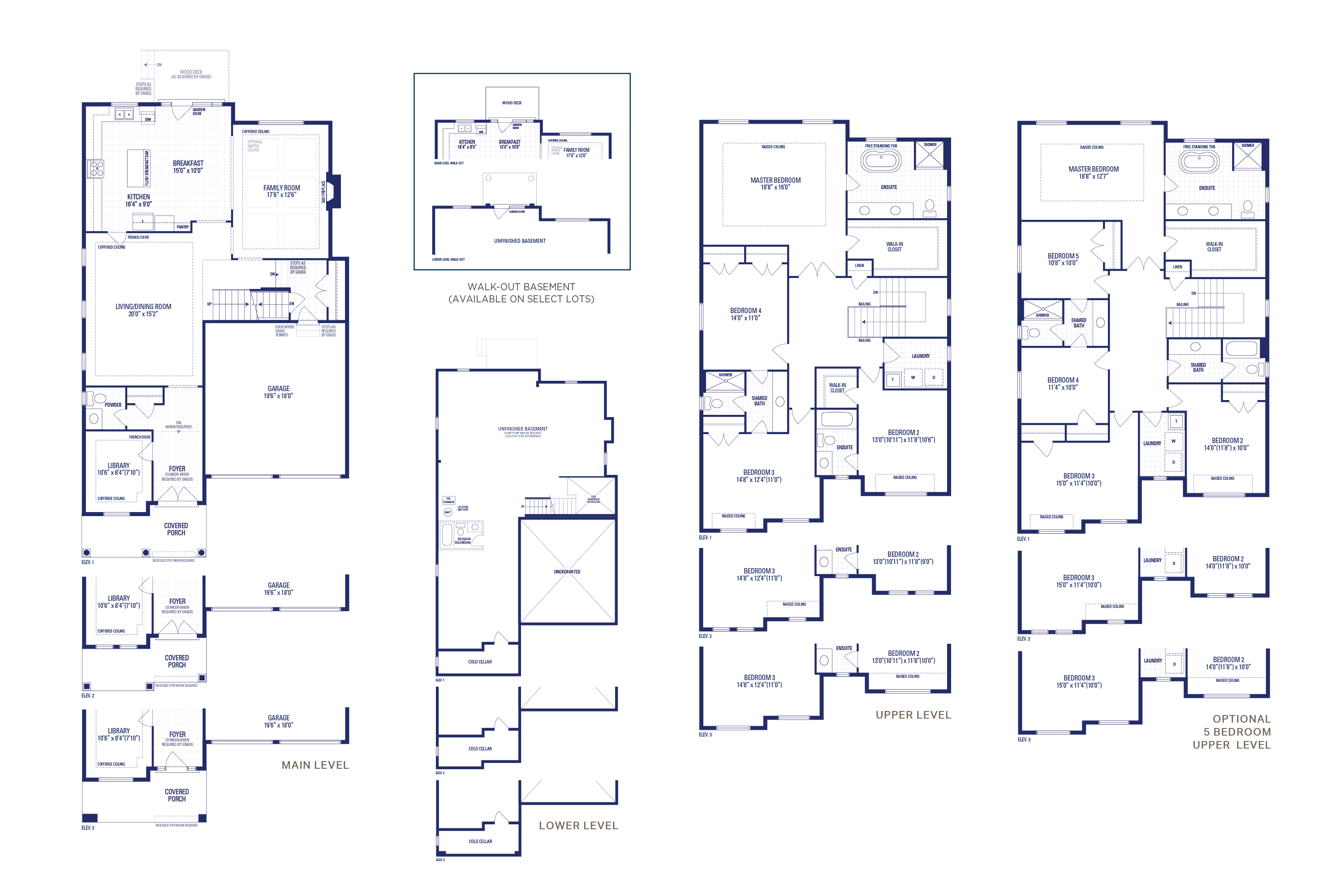 Legacy 4 Elev. 3 Floorplan