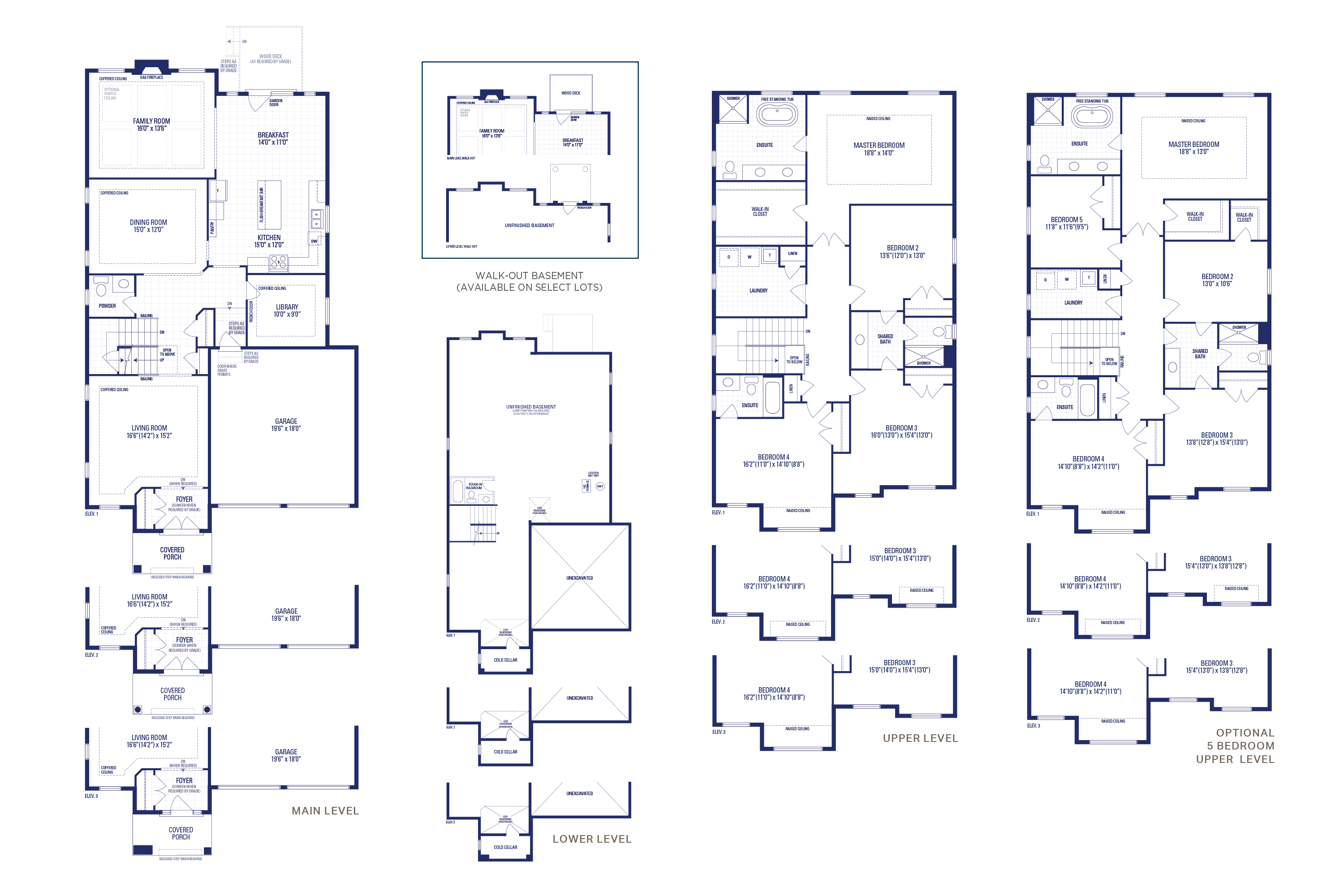 Legacy 5 Elev. 1 Floorplan