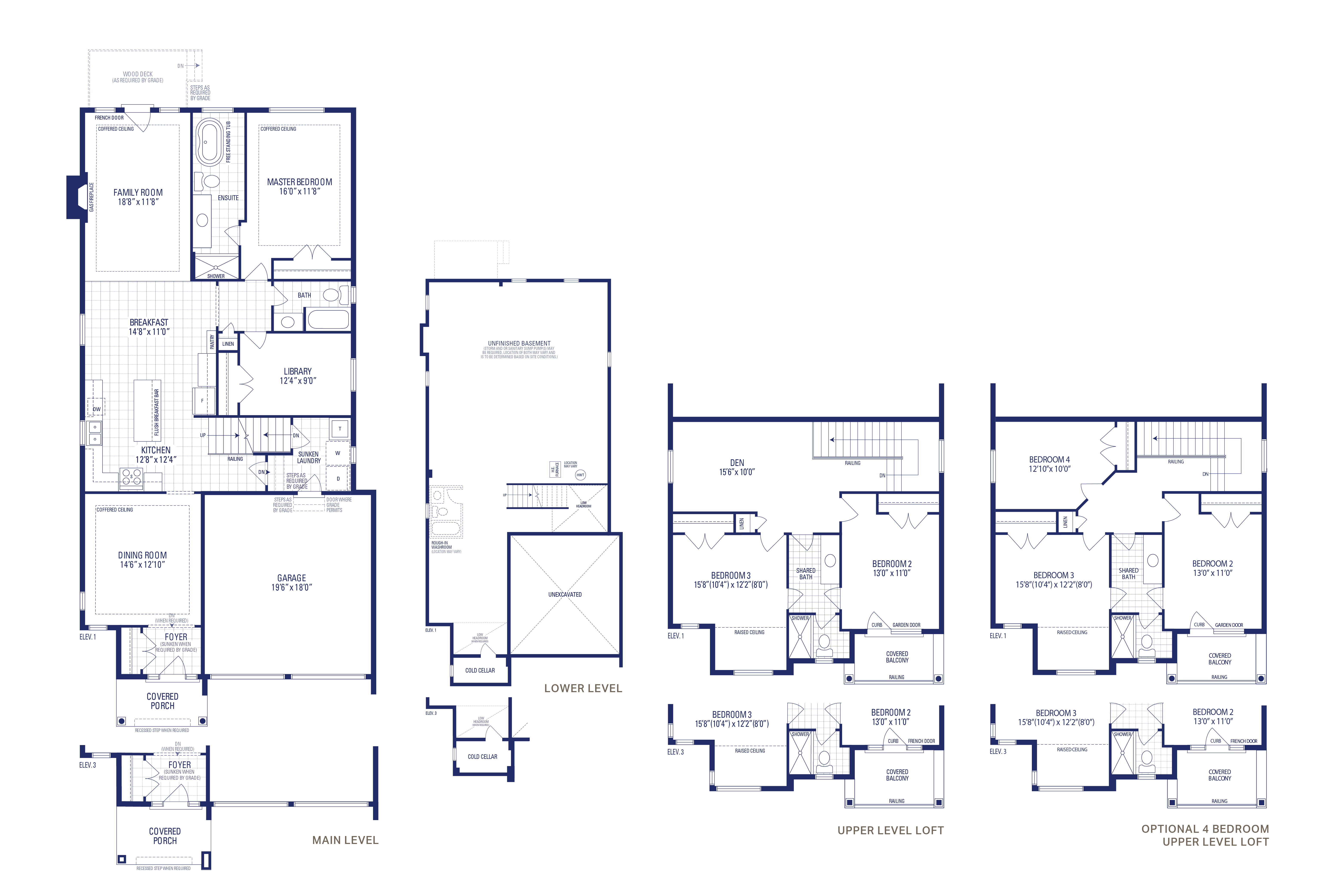 Monaco 1 Elev. 1 Floorplan