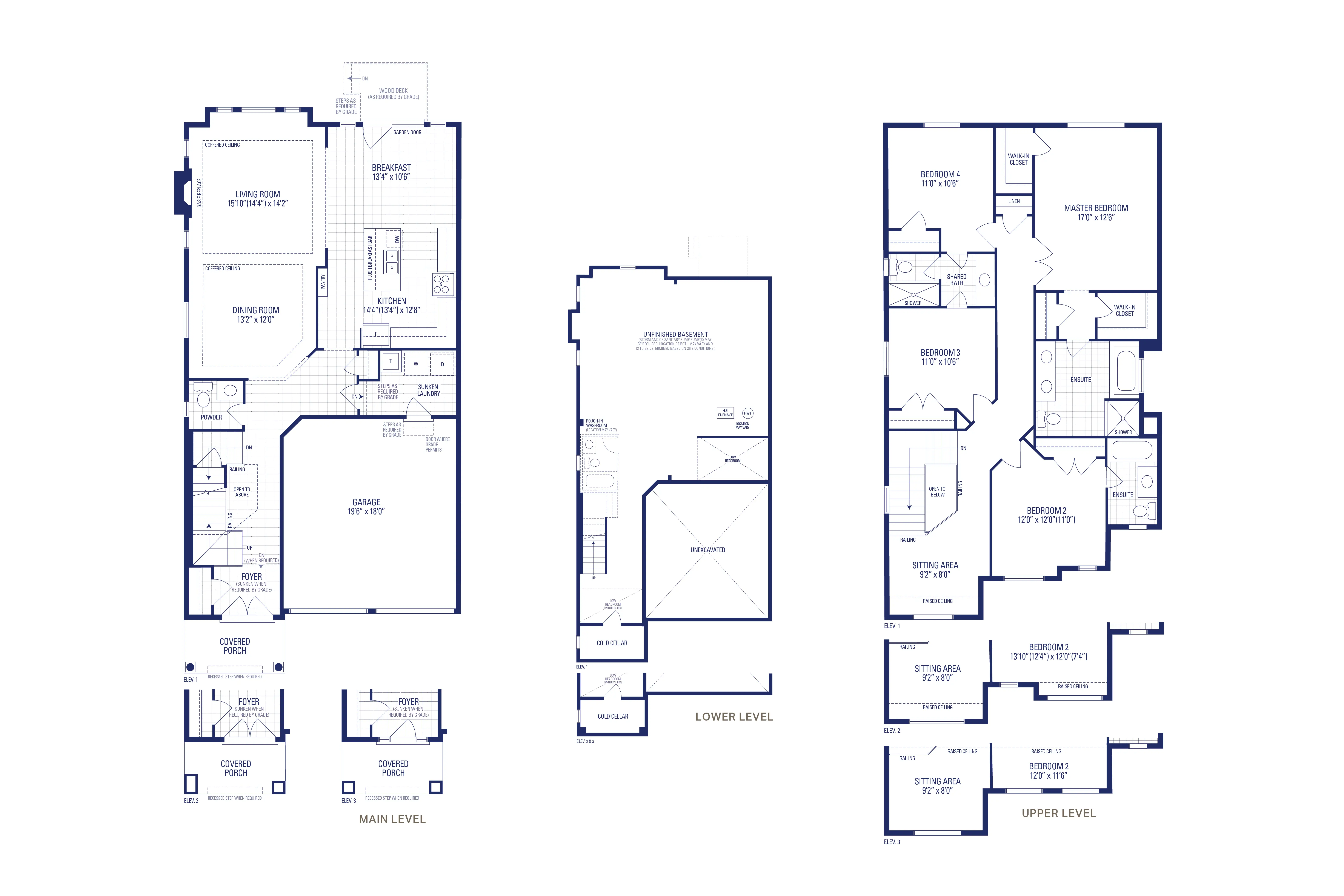 Seville 2 Elev. 2 Floorplan