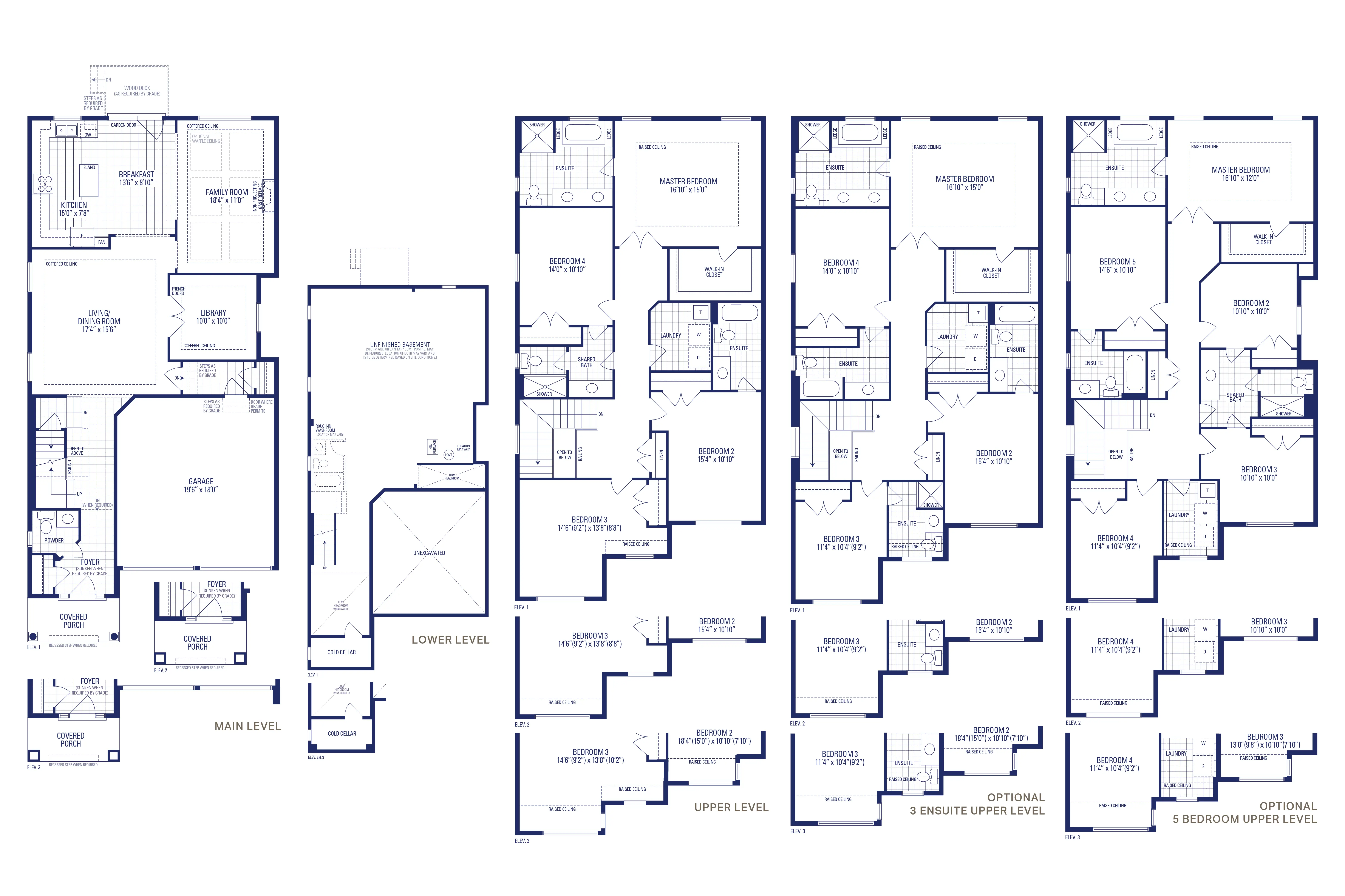 Seville 3 Elev. 3 Floorplan