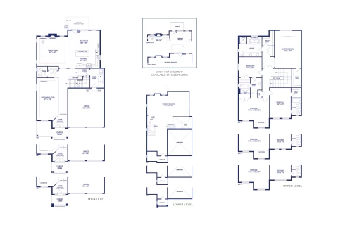 Legacy 2 Elev. 3 Floorplan Thumbnail