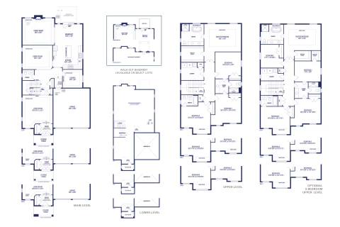 Legacy 5 Elev. 2 Floorplan Thumbnail