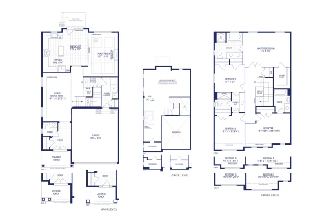 Seville 1 Elev. 2 Floorplan Thumbnail